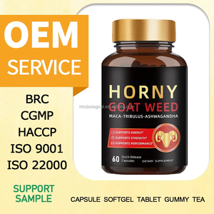 Cápsulas de hierba de cabra cachonda personalizadas compatibles con el rendimiento energético y la fuerza de los hombres de etiqueta privada - Product Image 2