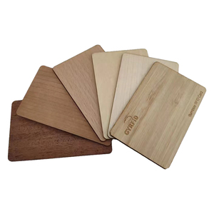 Factory Wholesale Customizable Bamboo Business Card Wooden Gift Card for NFC
