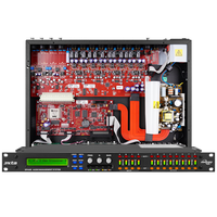 XTA DP448 processeur de gestion de haut-parleur professionnel 96kHz processeur de haut-parleur de système Audio DSP numérique