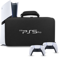 Étui EVA Sac de rangement portable antichoc et étanche pour console PS5 Pro 2 manettes et accessoires Sac à usage spécial