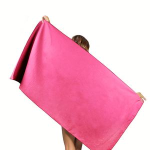 Serviette de plage en microfibre écologique sans sable, recyclée, à logo personnalisé, double face, séchage rapide - Product Image 3