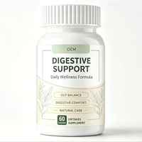 Formule d'équilibre digestif OEM 15 jours - Nutrition quotidienne pour le bien-être et le soutien de la santé intestinale - Comprimés naturels sans gluten pour adultes