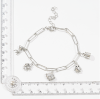 Europe et États-Unis Nouvelle mode Accessoires plaqués or 18 carats pour hommes et femmes Bracelet universel