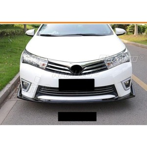 ลิ้นกันชนหน้ารถยนต์ ชุดแต่งสปอยเลอร์ดิฟฟิวเซอร์ สำหรับ Toyota Corolla 2014-2017 ฝาครอบกันชน ป้องกันการกระแทก อะไหล่แต่ง - Product Image 6