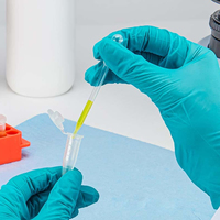 Pipette Pasteur de transfert individuelle en plastique stérile EO transparente de 3 ml pour laboratoire