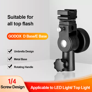 Soporte de Luz para Cámara Godox V860II V1 Compatible con TT520, Soporte de Flash con Zapata, Disparador de Flash, Accesorio para Estudio Fotográfico con Paraguas - Product Image 2