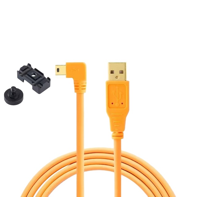 5m 10m Mini 8Pin Online Shooting Line Suitable Camera Data Cable for Nikon D750 D7100 D7200 DF DSLR Camera Data Cable