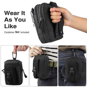 Étui tactique universel pour ceinture de taille, pochette portefeuille, étui de téléphone avec fermeture éclair - Product Image 6