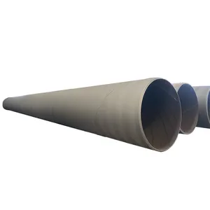 Q235B Industrial Water Supply Piling Bridge Steel Casing 219-2220*5-22 Spiral Carbon Steel Pipe