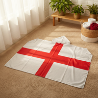 Drapeau national personnalisé en polyester 3x5 FT (90x150cm) – Capes de drapeaux de tous pays (Angleterre, Mexique, Amérique du Nord) pour événements et défilés
