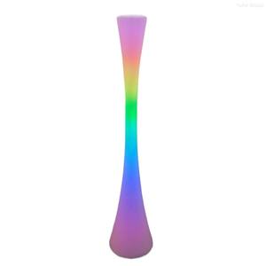 Lámpara de Pie LED para Exteriores, Impermeable, Base E27, Construcción de Plástico, Altura Ajustable, Diseño Moderno, Lámpara de Jardín con Energía Solar - Product Image 5