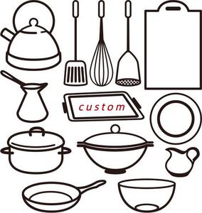 Artículos de Cocina Personalizados para el Hogar, Diseño Personalizado, Estilo Europeo y Americano - Product Image 3