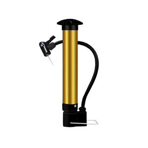 Universal Portable <b>Air</b> <b>Pump</b> Gold Aluminum High Pressure 80-130PSI For Bicycle Basketball Soccer Balls - Product Image 1