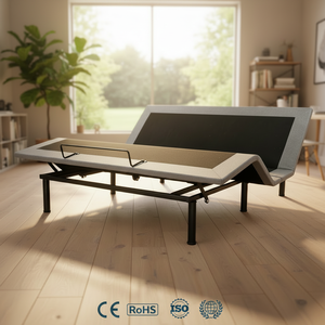 Cadre de lit électrique réglable pour <span class=keywords><strong>aide</strong></span> aux soins avec télécommande sans fil et mécanisme de levage silencieux pour les maisons de retraite – Vente en gros - Product Image 1