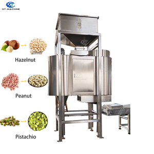 Macchina per la sbucciatura a caldo di arachidi/pistacchi/nocciole, ad aria calda, 500-1000 kg/h, alta percentuale di sbucciatura - Product Image 1