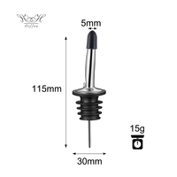 Verseur rapide pour bouteille de vin en acier inoxydable 304, avec bouchon et manchon, idéal pour bar, restaurant, cuisine – Vente directe usine