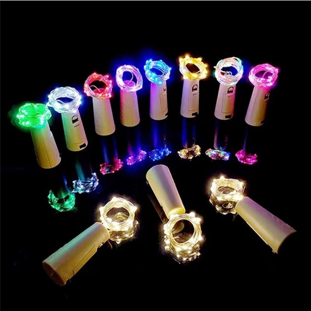 Wholesale 2-meter 20-light waterproof LED string lights with copper wire for small holiday decorations