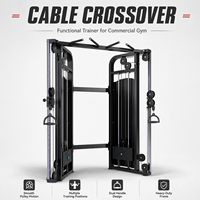 Machine de musculation professionnelle multifonctionnelle pour salle de sport : Mini Crossover Commercial pour entraînement de force – Équipement de fitness pour fabricants de salles de sport professionnelles