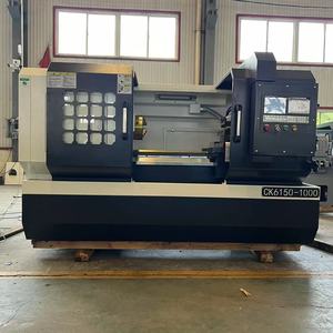 Le fabricant propose des tours CNC horizontaux automatiques à bas prix, des stabilisateurs de tours de bureau couramment utilisés, des tours à métaux CK6150. - Product Image 4