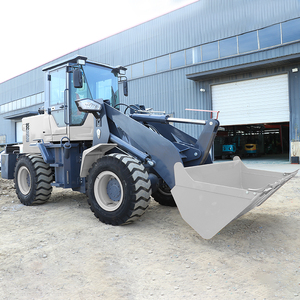 Powston wiellader diesel 4 wiel aangedreven kleine mini wiellader voorlader mini gelede wiellader - Product Image 5