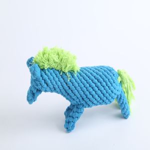 สินค้าขายดีสำหรับสัตว์เลี้ยง: ของเล่นเชือกฝ้ายรูปสัตว์ ทนทาน ทำมือ ช่วยลดการกัดแทะ สำหรับสุนัข - Product Image 4