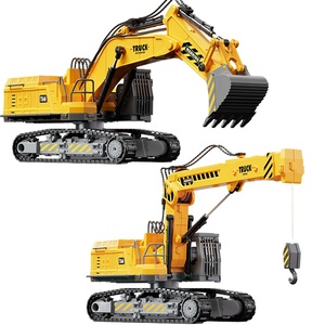 DIY électrique 2.4G radiocommande ingénierie camion RC pelle interactive STEM bloc <span class=keywords><strong>de</strong></span> construction Kit pour enfant Construction ensemble <span class=keywords><strong>de</strong></span> jeu - Product Image 3