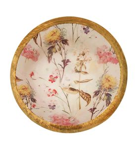 <b>Small</b> Wooden Dinner Bowl Daily <b>Table</b> Center Piece Use Food Presentation <b>Kitchen</b> Decor Salad Tossers Rustic Tableware Wooden - Product Image 3