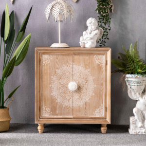 Home Storage Cabinet Antique Rustic Home Furniture Living Room Cabinet Vintage Classic Wood Cabinet