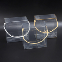 Boîte cadeau pour animaux de compagnie avec impression couleur, boîte cadeau souvenir, boîte d'emballage transparente en PVC, boîte d'emballage pour serviettes, boîte en plastique transparente