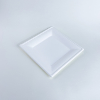 Vente en gros personnalisée de divers pouces plaque jetable carrée de fond de gâteau d'anniversaire blanc anti-graisse logo personnalisé pour restaurant fête