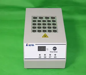Rayto inkubator pemanas laboratorium, inkubator mandi kering blok pemanas untuk RT-A19 tabung pemanas