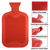 Bouillotte en peluche douce 2L avec housse pour bouteille d'eau chaude en caoutchouc pour thérapie chaude et froide – Fabrication chinoise