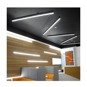 Luz LED lineal conectable de alta calidad, accesorios de luces de techo, perfil de aluminio, serie 35x67mm