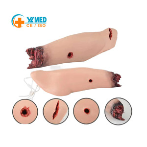 แบบจำลองการจำลองทางการแพทย์สำหรับการปิดแผลมนุษย์ การปฐมพยาบาล และการฝึกควบคุมการห้ามเลือดในเมืองหยูลิน ได้รับมาตรฐาน CE/ISO - Product Image 1