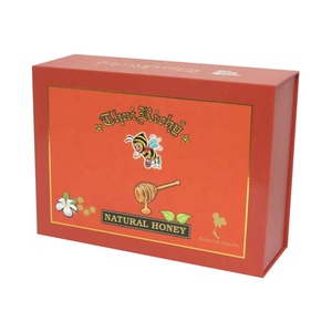Boîte en carton de luxe avec logo personnalisé, boîte à biscuits au miel, fermeture magnétique rigide, boîte cadeau - Product Image 5