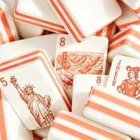 Mahjong Américain Rétro de Haute Qualité, Thème Naturel, Art Botanique, Tuiles Acryliques Vertes et Jaunes, 160 Tuiles, Ensembles Compatibles NMJL