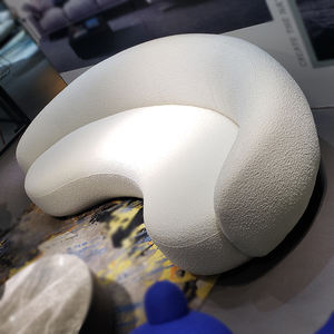 الأكثر شعبية الأثاث طقم أريكة بالزاوية C-على شكل الموز المخملية النسيج الحديثة غرفة المعيشة أريكة منحنية - Product Image 2