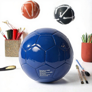 Blue PVC Soccer <b>Ball</b> Football Size 5 <b>Training</b> <b>Ball</b> Custom Logo Promotional Sports <b>Ball</b> for Adults and Children - Product Image 3