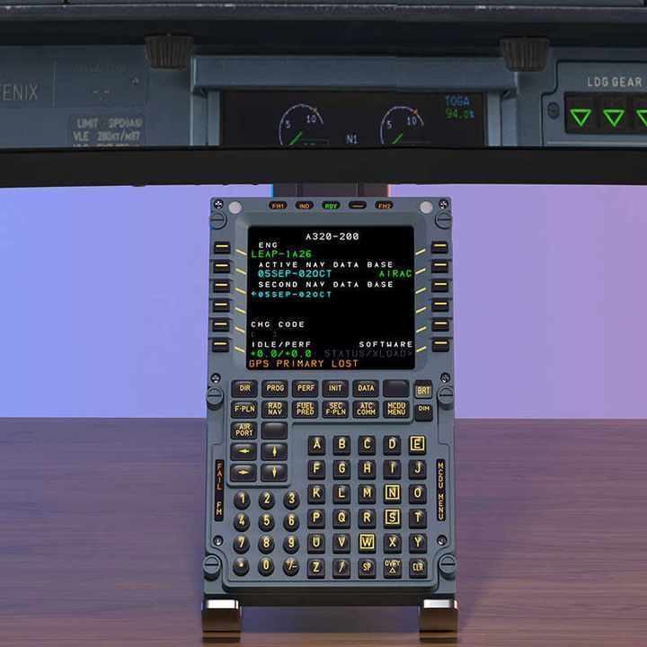 A320 Mcdu Flight Simulator For Msfs & Xplane - Customizable Oem