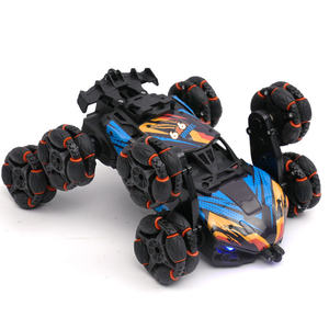 Vehículo de Plástico Giratorio Personalizado de Excelente Calidad, Auto Eléctrico Profesional para Niños de 8 Ruedas con Control Remoto RC de 4 Canales - Product Image 2