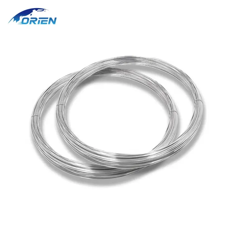 Astm Aisi Ss Wire 0.13mm-3mm Diameter Customized Bright Silver Surface High Prime Stainless Steel Wire