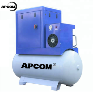 Commercial 4 in 1 Integrated Screw Air Compressor 8bar 12bar for <b>Small</b> Workshop with Built-in <b>Dryer</b> Filter Air Receiver Tank - Product Image 4