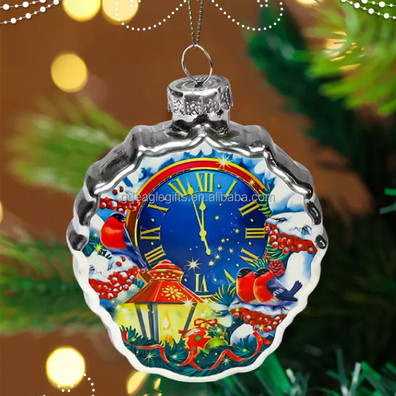 Bakaji Confezione 100 Palline Di Natale Diametro 3/4/6 cm Addobbi e Decorazioni Per Albero Di Natale (Bianco Oro