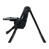 Nouvelle Arrivée Chaise Haute Multifonctionnelle pour Bébé, Réglable en Hauteur, avec Roues, Chaise d'Alimentation pour Enfants, Support OEM