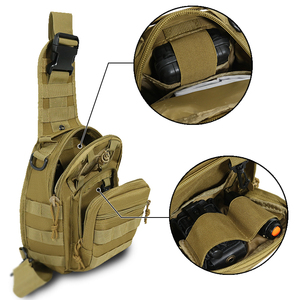 טקטי edc molle החזה מארז ניילון עמיד למים חיצונית נסיעות הסוואה תיק גב - Product Image 4