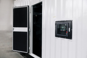 Groupe électrogène conteneurisé à châssis ouvert SHUNTONG 1000kW 1250kVA avec moteur ChongQingCummins KTA50-G3 et démarrage à distance - Product Image 4