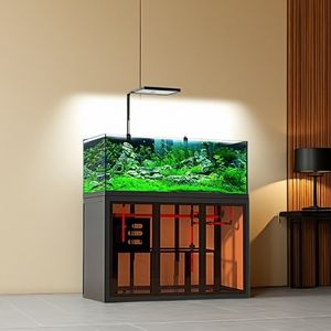 100-200Cm Custom Ultra Wit Glas Aquarium Met Bodemfilter & Waterplanten, Thuis/Kantoor Eco Landschap Aquarium, Fabriek Direct - Product Image 5