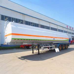 Semi-remorque citerne à carburant diesel et pétrole en acier au carbone à 3 essieux de 60 000 L, fournie directement par l'usine, à vendre - Product Image 3