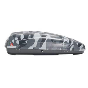 G3 Camouflage Decorated Medium Size Roof Top Carrier Cargo Box Car Roof Luggage Box