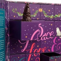 Calendrier de compte à rebours en forme de château de style fantaisie magique personnalisé Calendriers de l'avent de Noël Boîte aveugle de Noël